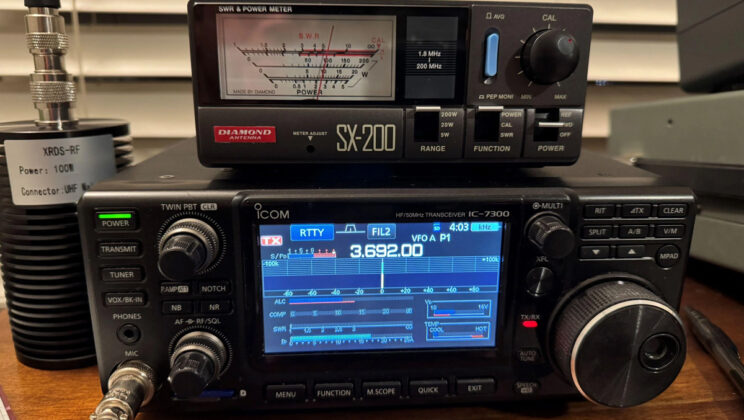 Calibrating the Icom IC-7300 Power Readings